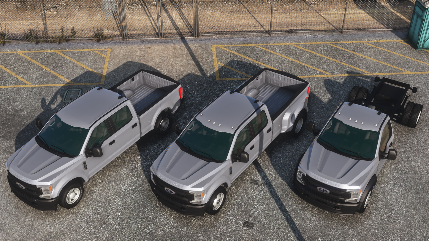 2020-2022 Crew Cab + DRW + Regular Cab