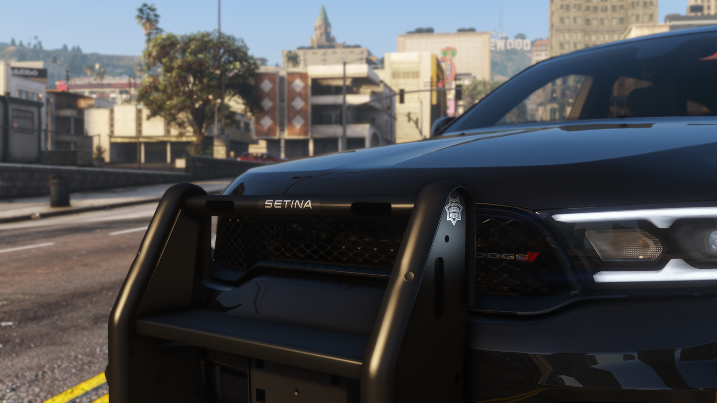 2021-2025 Police Pursuit Package Pushbar