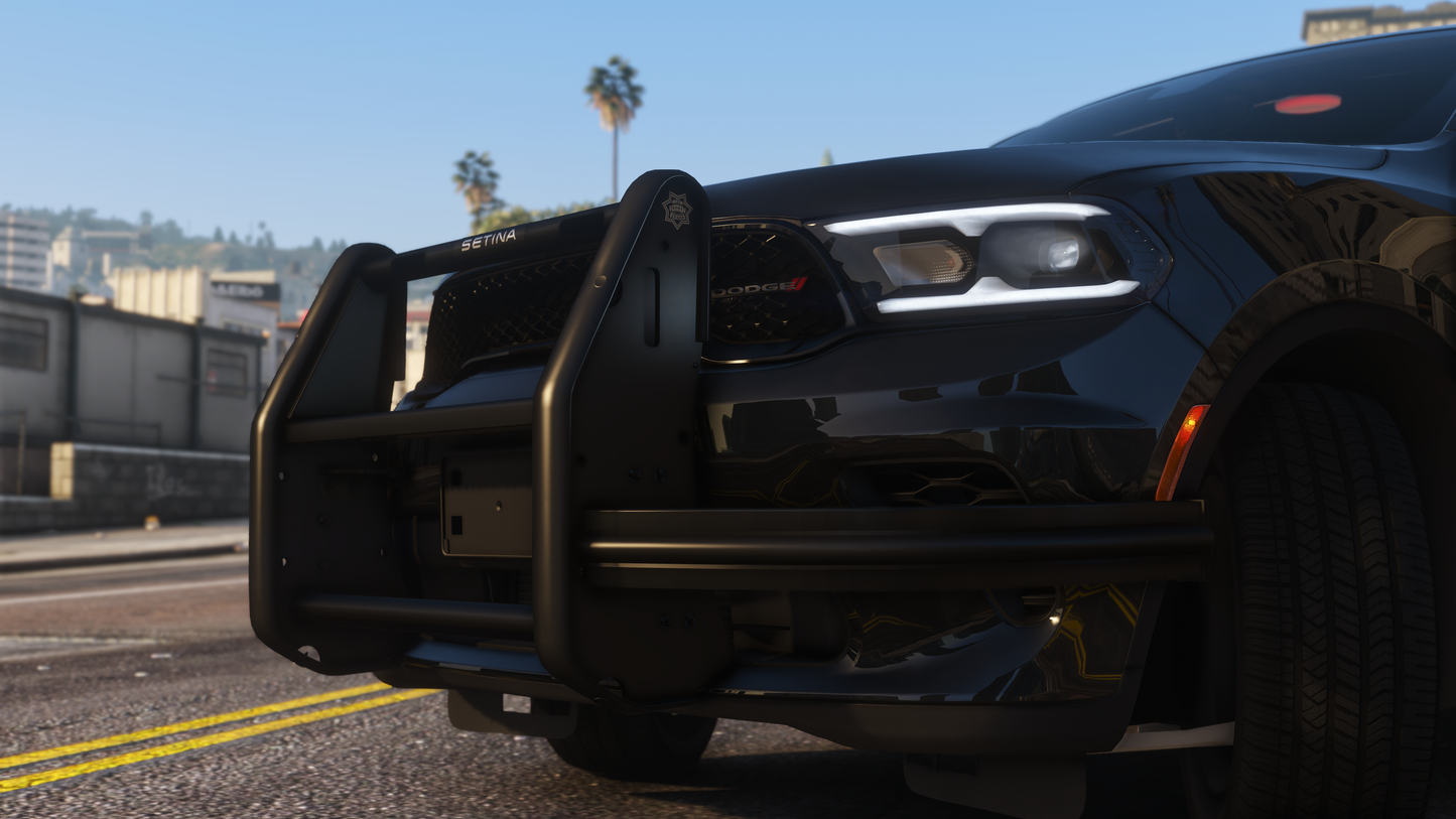 2021-2025 Police Pursuit Package Pushbar