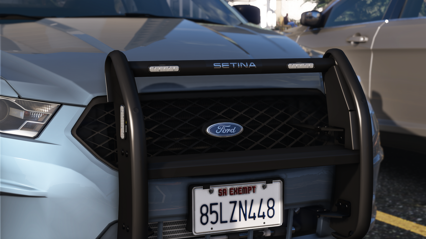2013-2019 Police Sedan Pushbar