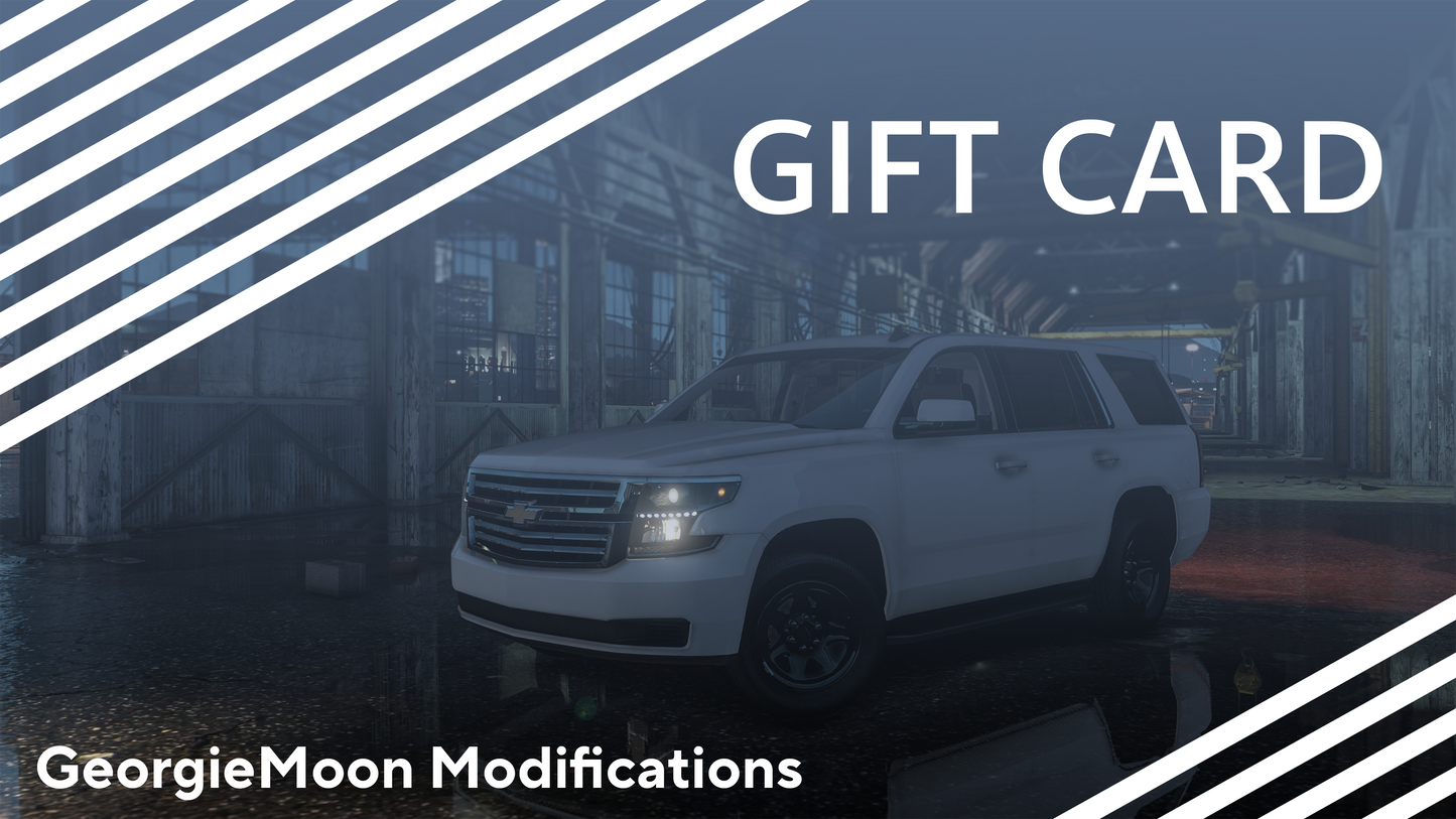 GeorgieMoon Modifications Gift Card